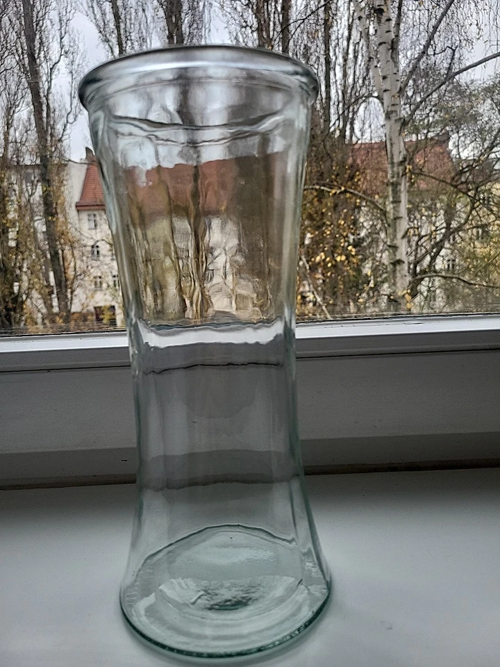 Glasvase Höhe 23,5 cm, Breite 9 cm