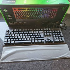 Razer BlackWidow V3 Green Wired Mechanical Gaming Keyboard Boxed with Wrist Rest