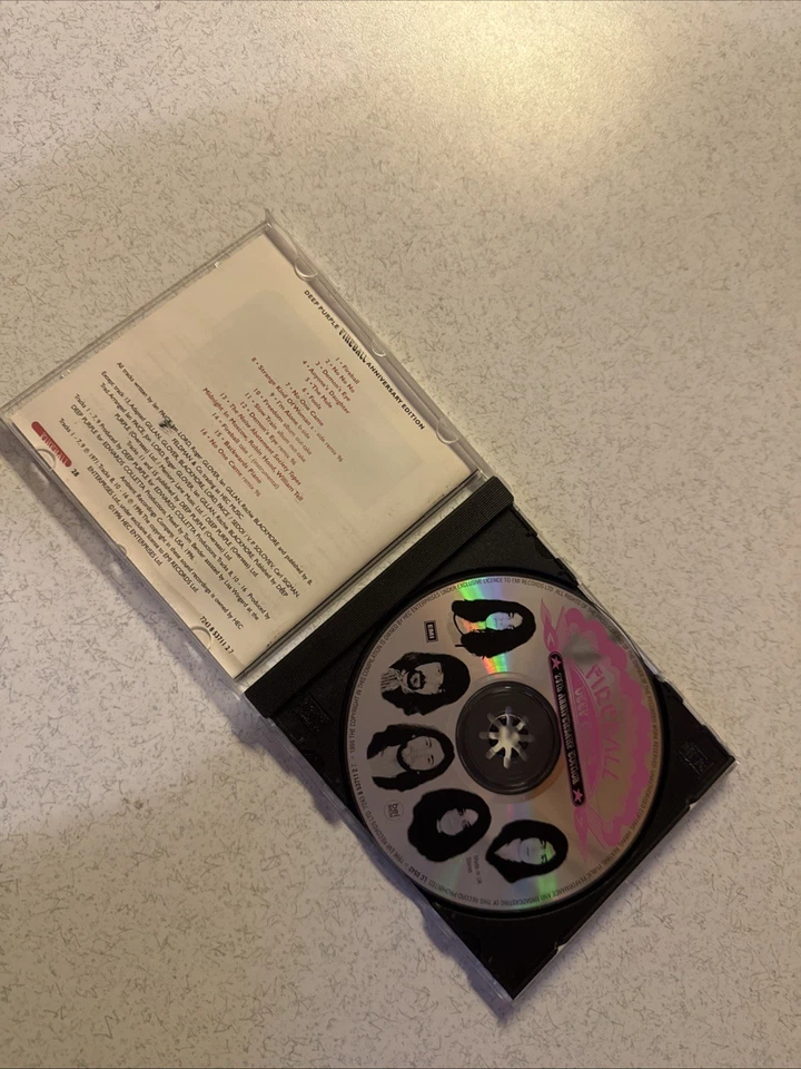 GOLD CD - DEEP PURPLE FIREBALL - Import -  - 1971 WARNER BROS Alt Cover Disc VG - Image 2 of 4