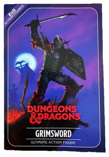 NECA Dungeons and Dragons Ultimate Grimsword 7 In Scale Action Figure