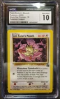 2000 Pokemon Team Rocket's Meowth Black Star Promo CGC 10 GEM MINT