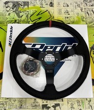 Greddy Boost Brigade X Karuma Limited Steering Wheel 350mm-black Suede Wblack
