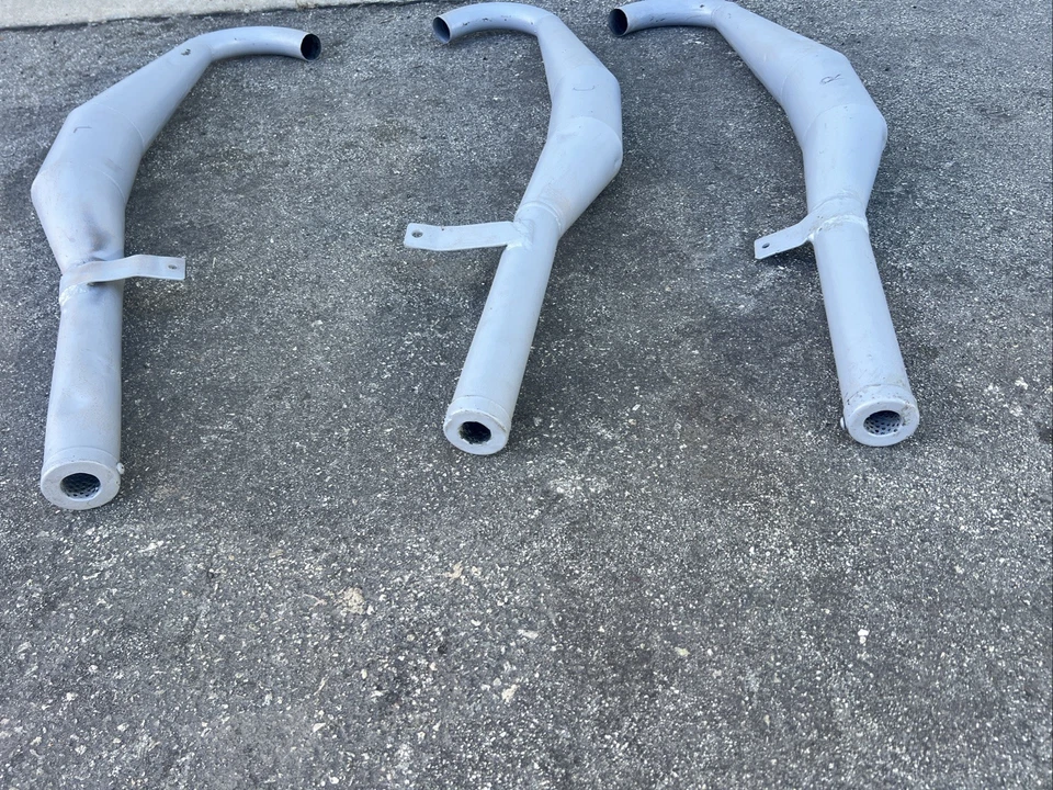 Alambres Kawasaki H1 KH 500 SS Cámaras Tubos de escape Silenciador Tripletuff Foto 4 de 4