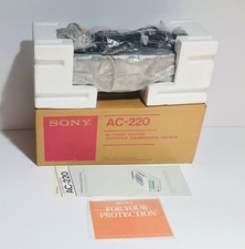 SONY AC-220 Portable AC Power Adapter Battery Charger Brand New