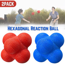 2Pack Reaction Ball Agility Coordination Reflex Exercise for Fun Training