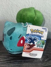 Pokemon Bulbasaur Plush XY TOMY 2016 Nintendo Game Freak Stuffed Toy NWT 6"