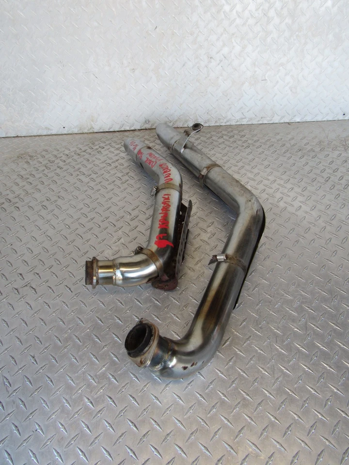 Kawasaki VN800B 1997 97 VN 800B 800 Vulcan Classic tubos silenciadores de escape Foto 2 de 4