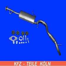SUZUKI VITARA 1.6 3-Türig Mittelschalldämpfer + Endschalldämpfer bis Bj. 1995