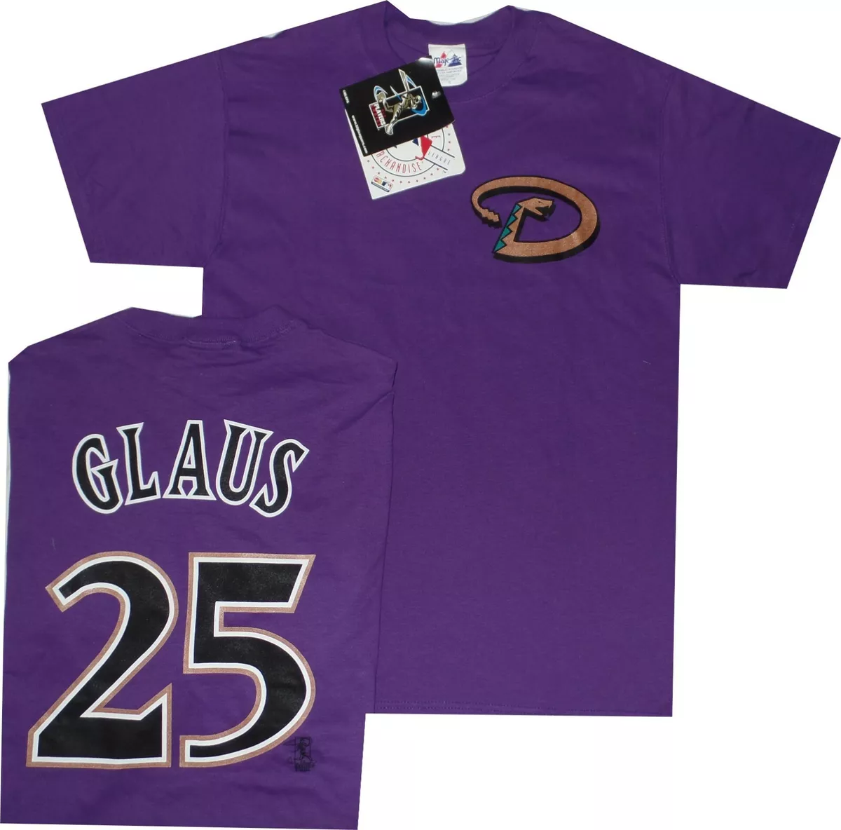 Troy Glaus Arizona Diamondbacks T Shirt MENS Majestic New CLEARANCE