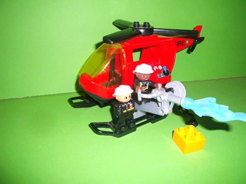 Lego Duplo 4967 Feuewehr-Hubschrauber,Set Komplett - Bild 4 von 5