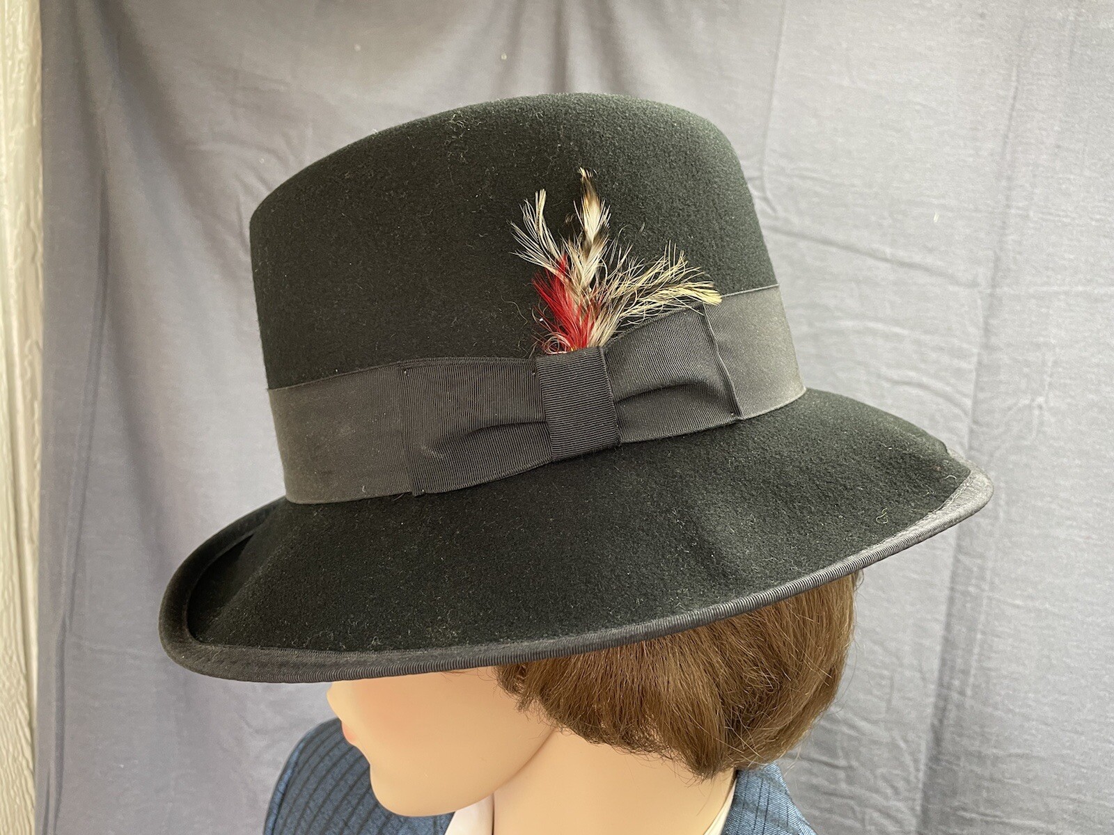 Steel blue - 4 Double Breasted Gangster suit - ex… - image 7