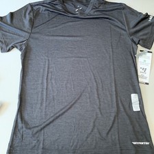 HEAD Hypertek Stretch Athletic Short Sleeve Black T-Shirt Mens S 332