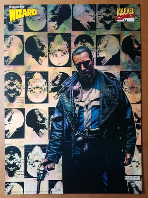 Punisher Skulls Marvel Comics Poster by Tim Bradstreet | eBay