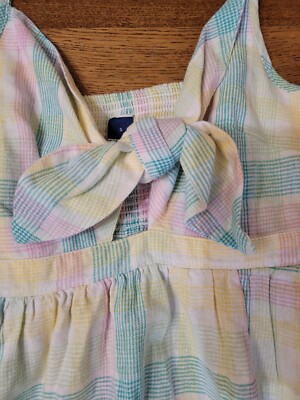 fit & flare smocked mini cami dress for women Gingham Fit & Flare Dress