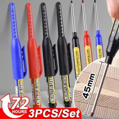Multifunction Deep Hole Extended Marker Pen 45mm Long Nib Scriber