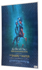 Guillermo Del Toro Signed The Shape of Water 12x18 Movie Poster Beckett COA