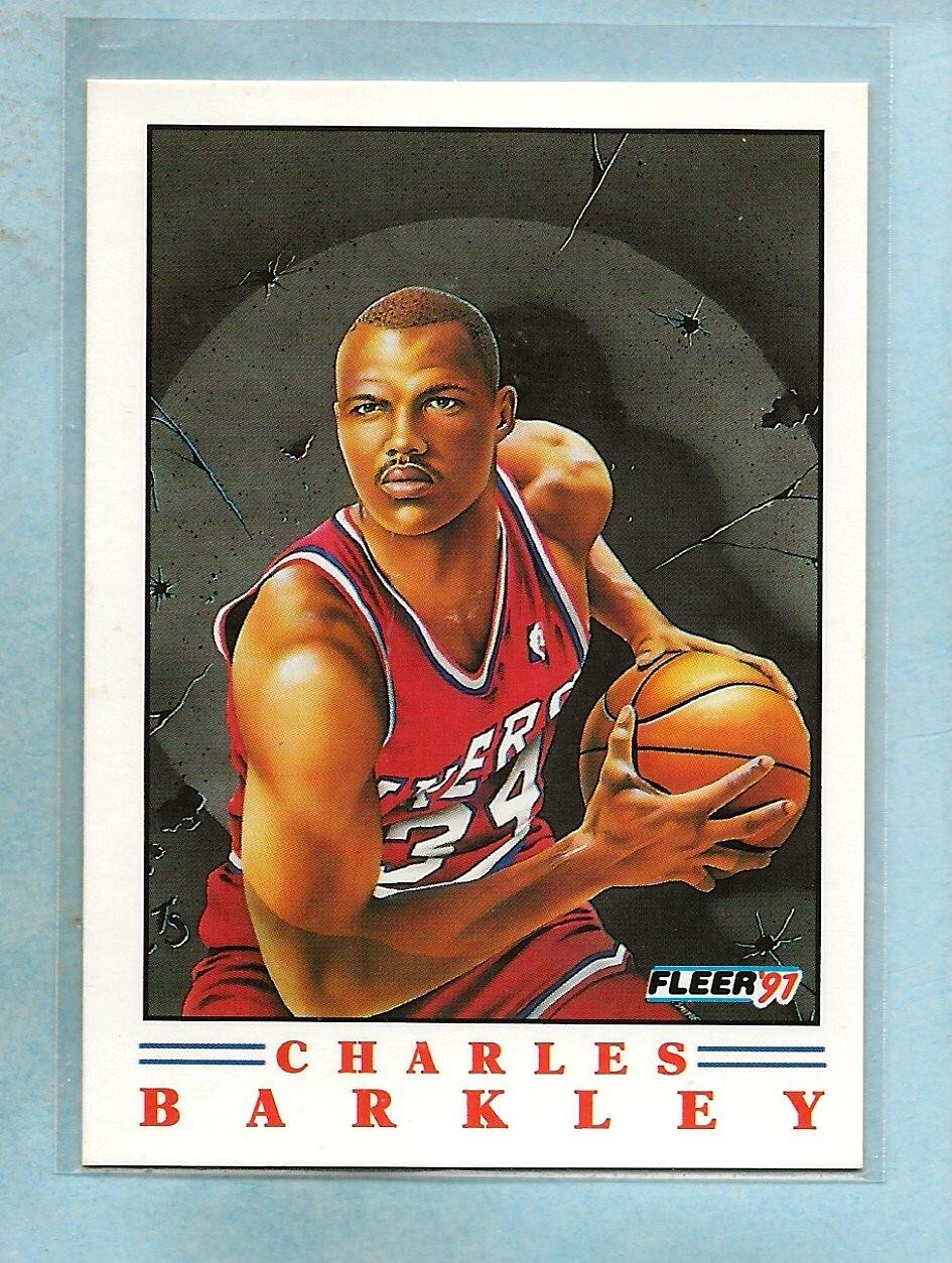 CHARLES BARKLEY - 1991-92 Fleer "Pro-Vision" - #5/6 - 76'ers - Comb. Shipping