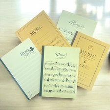Music Manuscript Book 10 or 8 Stave 32 Sheets Blank Sheet Music Notebook