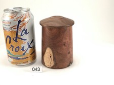 Wooden Handmade Lidded Bowl Gift Box 043