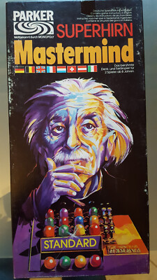 Superhirn Standard Mastermind Parker 1976 Vintage Rarität Brettspiel