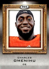 Charles Omenihu 2019 SAGE HIT - Premium Portrait #PP-10 - Texas Longhorns