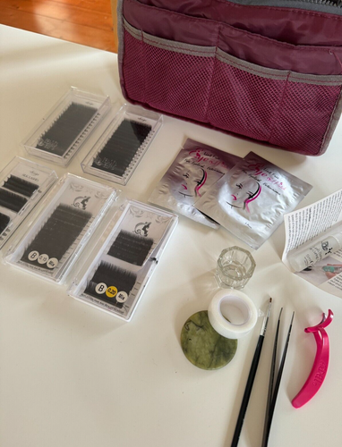 Lashes kit Professional individual lashes Kit and bag, 5 pks of lashes and tool - Picture 5 of 20