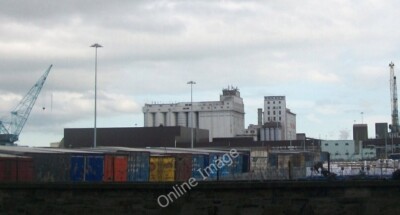 Photo 6x4 Odlum Flour Mills from East Wall Road Ringsend/O1833 Odlums  c2010
