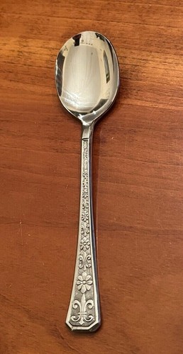 Interpur FLORENZ Stainless 8 Petal Flower  KOREA Flatware Black Accents - Choice - Afbeelding 10 van 12
