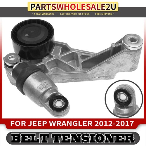 Belt Tensioner Assembly with Pully for Jeep Wrangler JK 1218 V6 3.6L