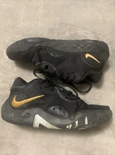 Nike PG 6 Paul George Black Gold Basketball Shoes DC1974-005 Mens 9