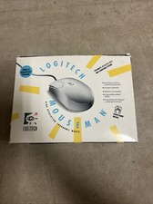 New Vintage Logitech Mouseman for PC, XT, AT, PS/1,2 and Compatible Systems