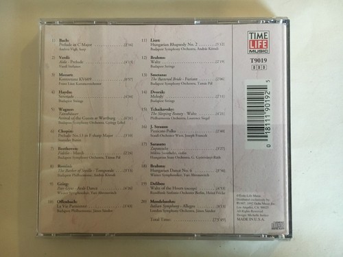 CD - 100 CLASSICAL MASTERPIECES - Vol. 3 - Time Life Music - Used - GUARANTEED - Picture 2 of 3