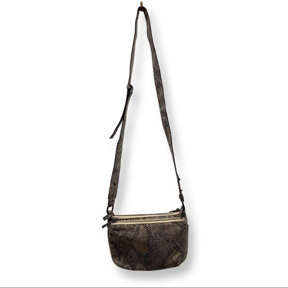 Street Level Python Crossbody Bag - image 1