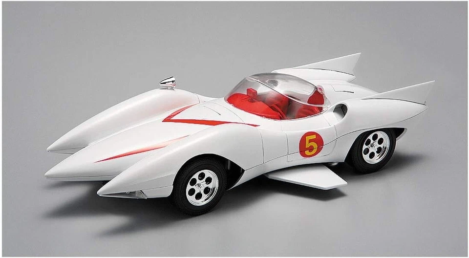 Speed Racer: Mach 7 Full Version 1:24 Scale Plastic Model Kit Aoshima BunkaJapan - Image 4 of 4
