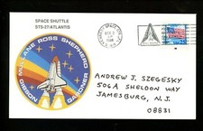 Space Shuttle Cover STS-27 Atlantis 12/2/1988 Kennedy Space Center