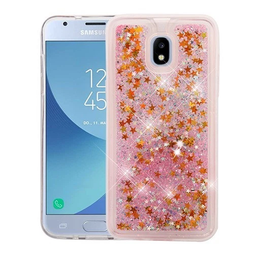 LOT 3 Pink Gold Quicksand Case Cover For Samsung Galaxy J3 2018/J3 Star/Achieve - Image 2 of 4