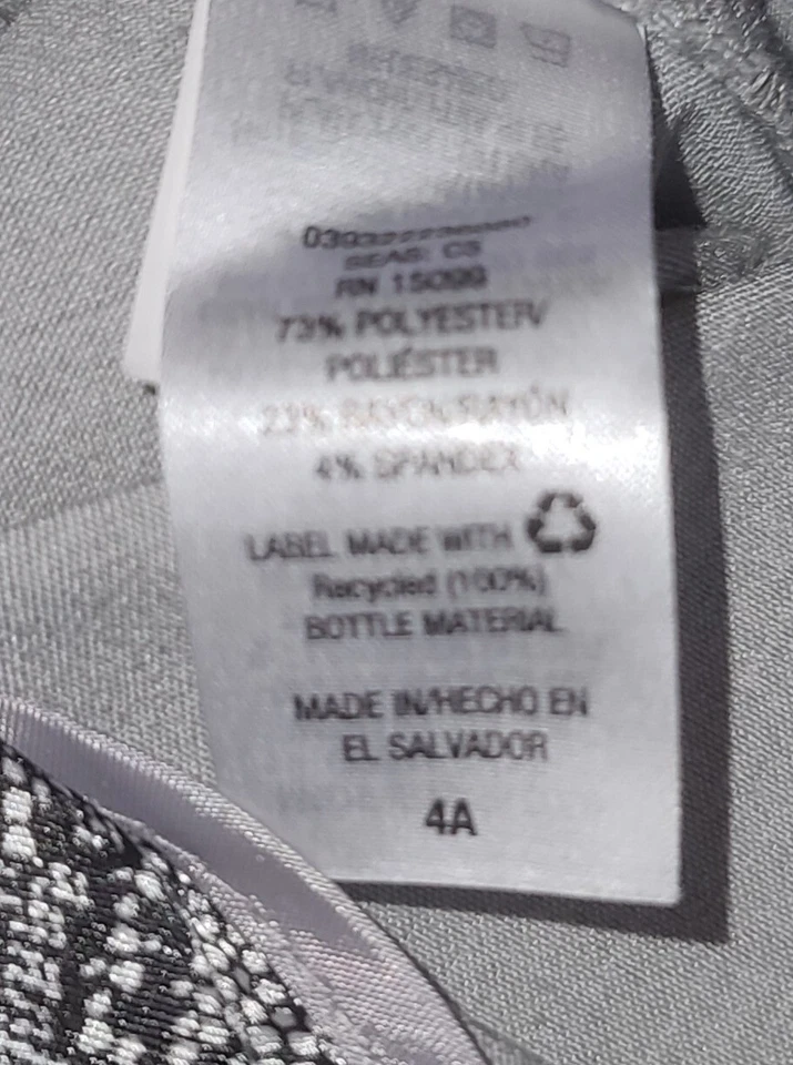 Pantalones de vestir Metaphor corte bootcut polivinílico/rayón talla 4A Foto 4 de 4