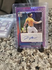 Tommy White 2025 Donruss Signature Series Purple Foil /25 AUTO RC Rookie Card. rookie card picture