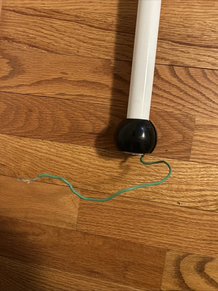 Casablanca Panama 5 canopy cover plate And 24” Down Rod glossy white Foto 3 de 4