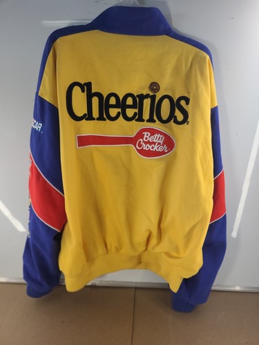Petty Racing Bobby Labonte #43 Cheerios Wateree Jacket Nascar Men's M Vintage - Picture 5 of 5