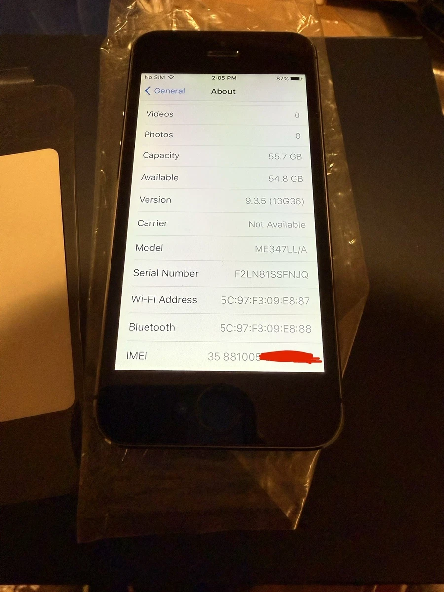 Apple iPhone 5s iOS Black Smartphones for sale | eBay