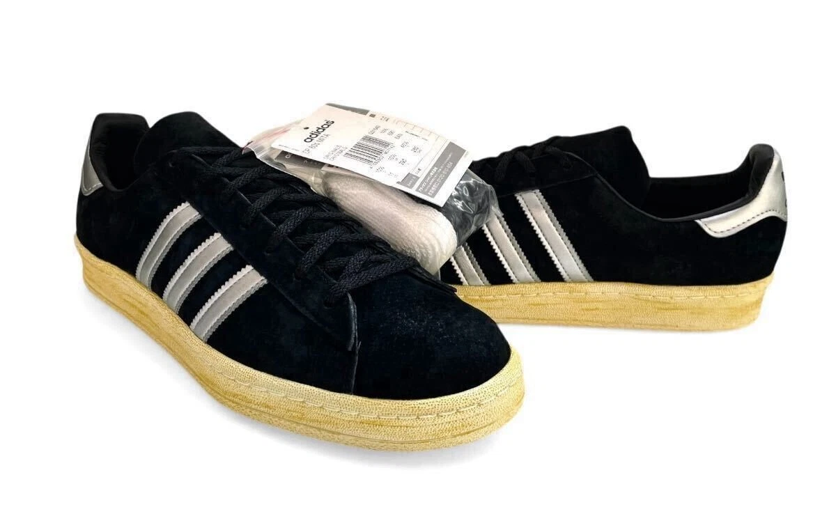 adidas gazelle silver green womens Adidas Campus 80s Mita Sneakers x RECOUTURE