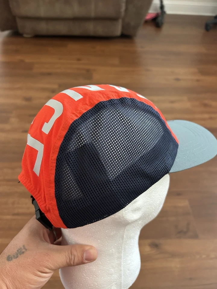 Gorra de running Stance naranja azul tie dye Foto 2 de 4