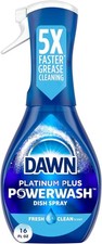 Dawn Platinum Powerwash Dish Spray, Dish Soap, Fresh Scent, 16 Fl Oz 0.44 per fl oz