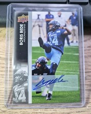 2022 Upper Deck CFL Auto Boris Bede #55 Auto 2pw