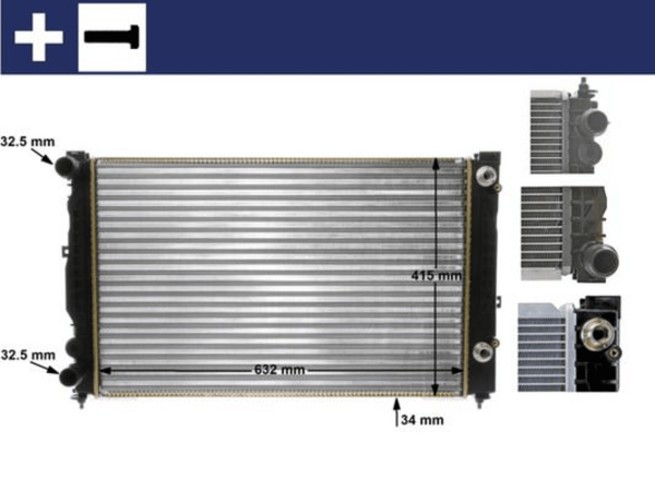 KüHler MotorküHlung FüR Audi Skoda Vw A4 B5 Avant A6 C5 Superb I-image