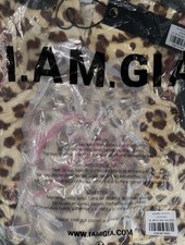 I AM GIA Blare Hoodie in Leopard - Size Mediu...