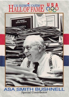 1991 Impel U.S. Olympic Hall of Fame Asa Smith Bushnell Contributor #78 (NM)