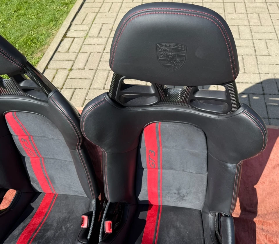 Porsche 991 GT3 CARBON BUCKET LWB SPORT SEATS SITZE CLUBSPORT LHD EURO - Bild 3 von 4