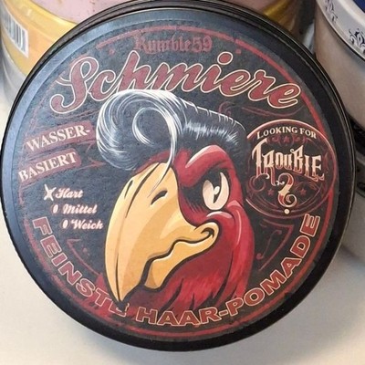 Neu Schmiere Pomade wasserbasiert - hart ''Looking for trouble''   100ml.=9,18E